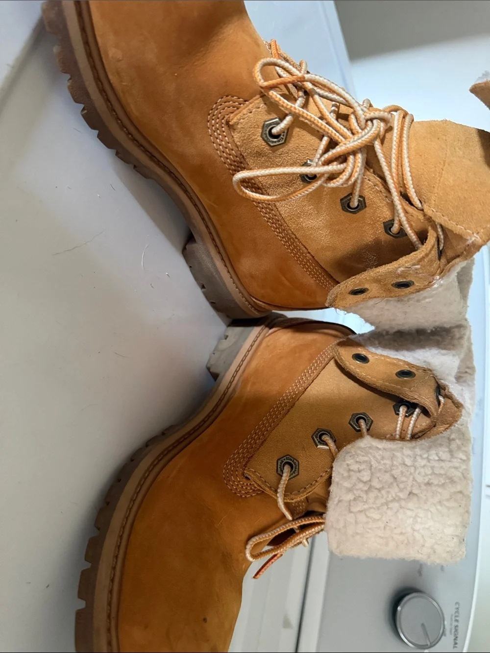 Timberland unisex waterproof boots with fur